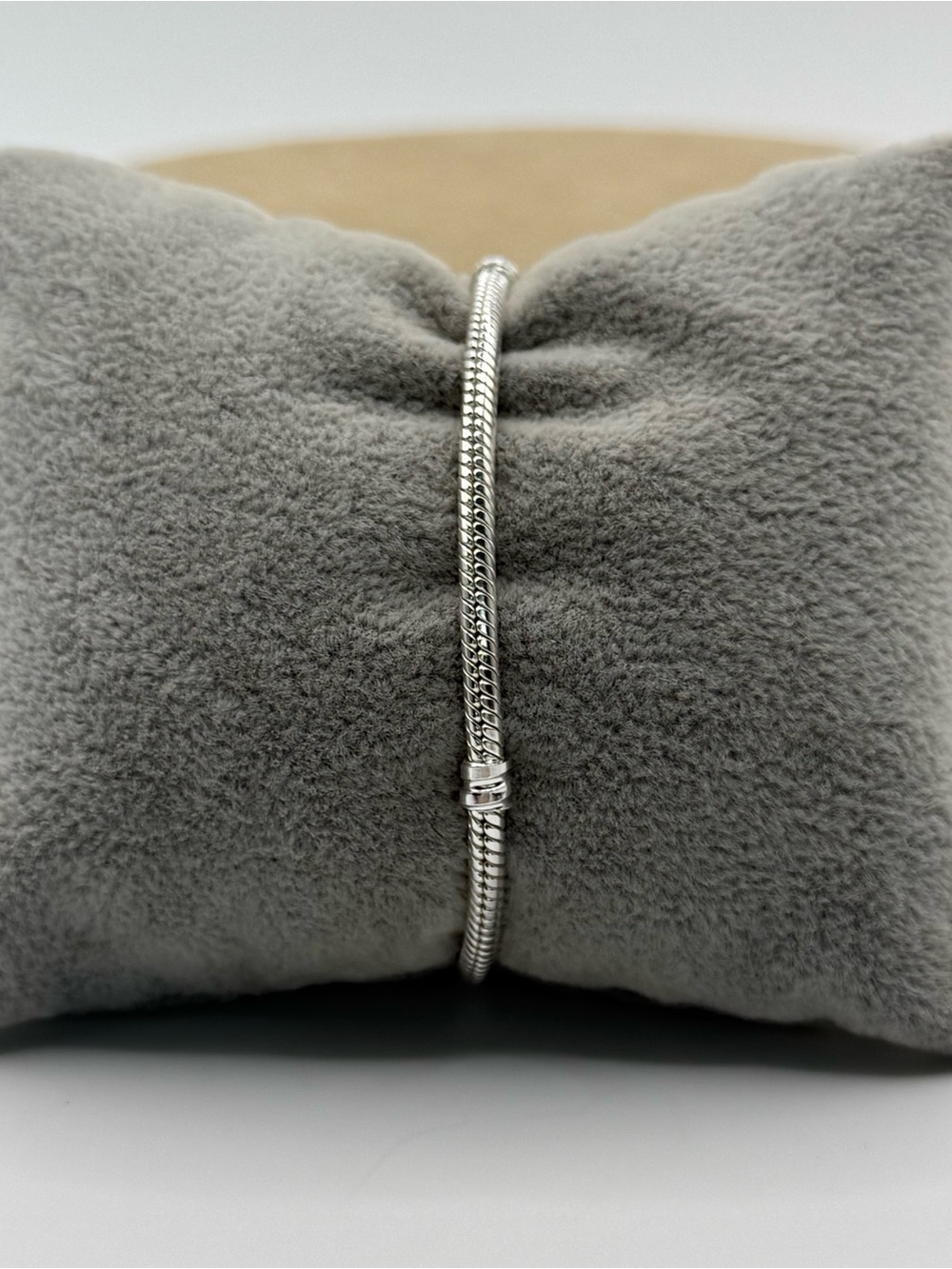 Pandora moments Asymmetric Star Clasp Snake chain bracelet